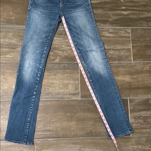 Anthropologie Pilcro and the Letterpress Blue Straight Leg Jeans - Picture 8 of 11